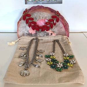 Set of Three Statement Necklaces